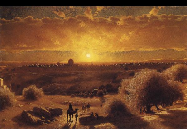 James Fairman View of Jerusalem